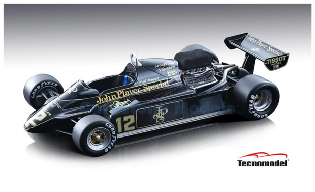 Product 1:18 | Tecnomodel TM18174B | Lotus 91 1982 #12 - N.Mansell