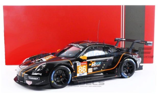 Product 1:18 | IXO-Models LEGT18061 | Porsche 911 RSR LMGTE-AM | Gulf Racing 2020 #86 - B.Barker - M.Wainwright - A.Watson