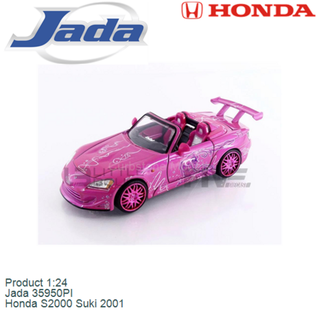 Product 1:24 | Jada 35950PI | Honda S2000 Suki 2001