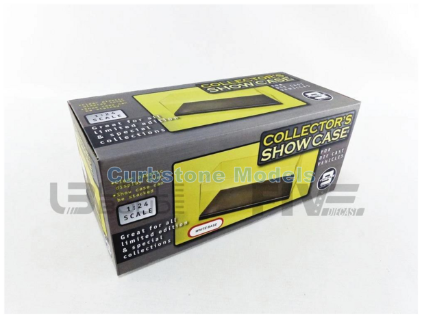 Product 1:24 | Triple 9 Collection T9-249906 | Vitrine kunststof wit Transparant / Wit