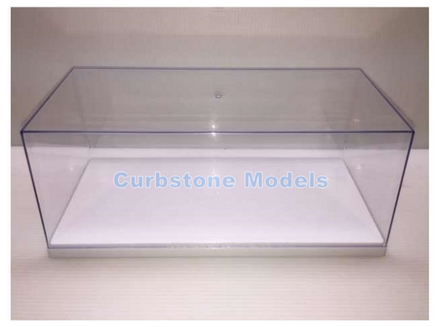 Product 1:24 | Triple 9 Collection T9-249906 | Vitrine kunststof wit Transparant / Wit