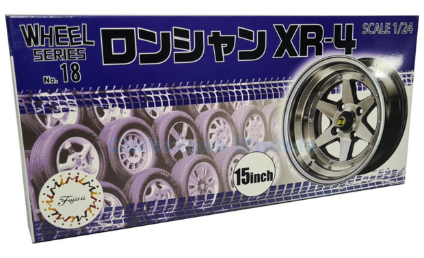 Product 1:24 | Fujimi Mokei 193595 | Wheel Series No.18 - 15inch Long Champ XR4