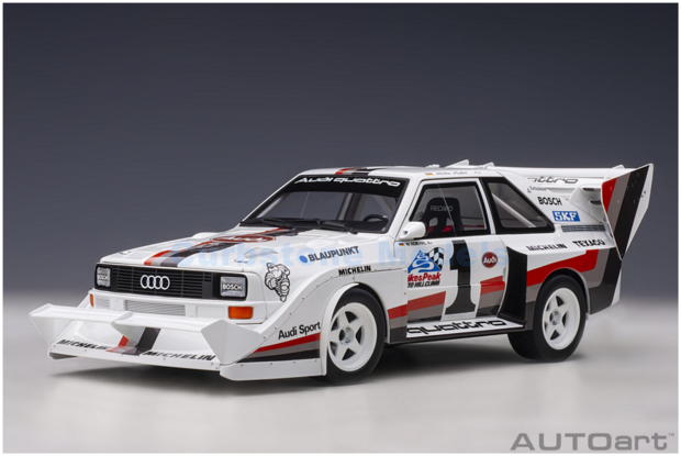 Product 1:18 | Autoart 88700 | Audi Sport Quattro S1 1987 #1 - W.R&ouml;hrl