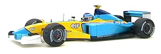 Product 1:18 | UniversalHobbies 200201 | Renault R22 2002 - J.Trulli