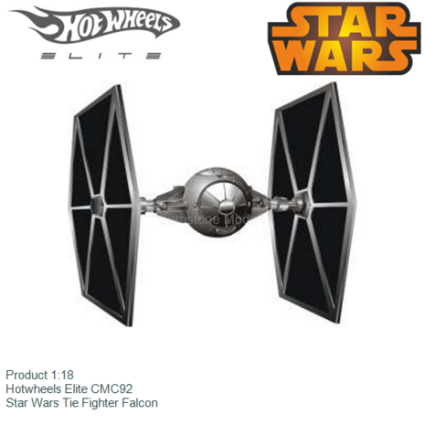 Product 1:18 | Hotwheels Elite CMC92 | Star Wars Tie Fighter Falcon