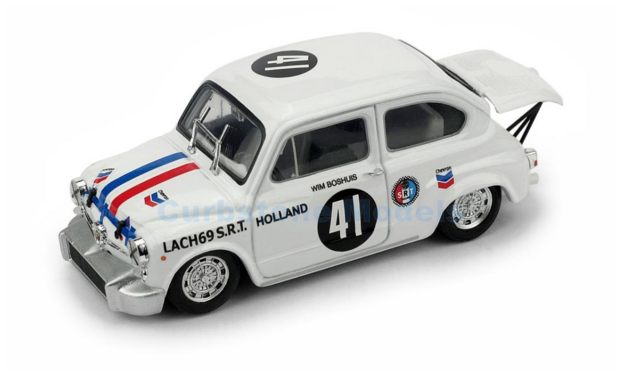 Product 1:43 | Brumm R420 | Fiat Abarth 1000 Berlina | Scuderia Lach 69 S.R.T. Holland 1969 #41 - W.Boshuis 