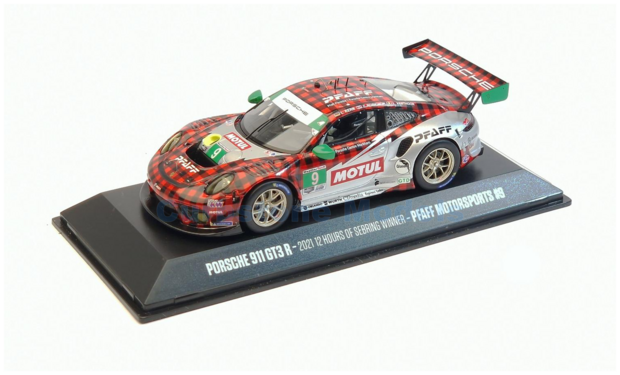 Product 1:43 | Spark MAP02085221 | Porsche 911 GT3 R | Pfaff Motorsport 2021 #9 - L.Vanthoor - Z.Robichon - L.Kern