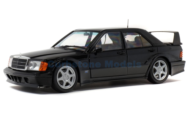 Product 1:18 | Solido S1801001 | Mercedes Benz 190E 2.4-16V EVO 2 Black 1990