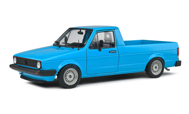 Product 1:43 | Solido S4312302 | Volkswagen Caddy Pick-Up Miami Light Blue 1990
