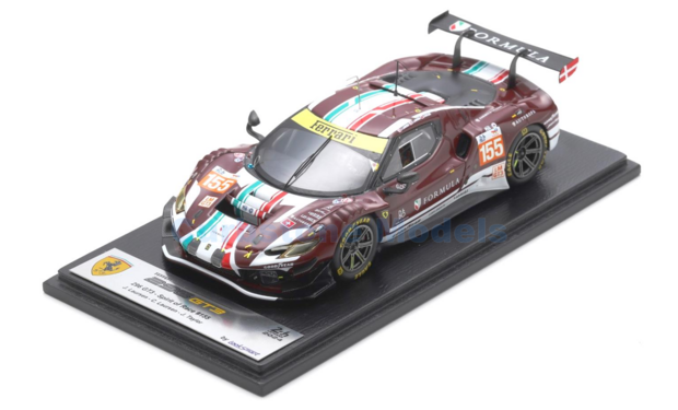 Product 1:43 | Looksmart LSLM186 | Ferrari 296 GT3 | Spirit of Race 2024 #155 - J.Laursen - C.Laursen - J.Taylor