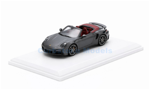 Product 1:43 | Spark S8783 | Porsche 911 Turbo S Cabriolet (992) Agete Grey 2025