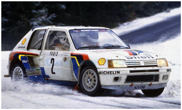 Product 1:18 | Norev 184864 | Peugeot Sport 205 T16 1985 #2 - A.Vatanen - T.Harryman