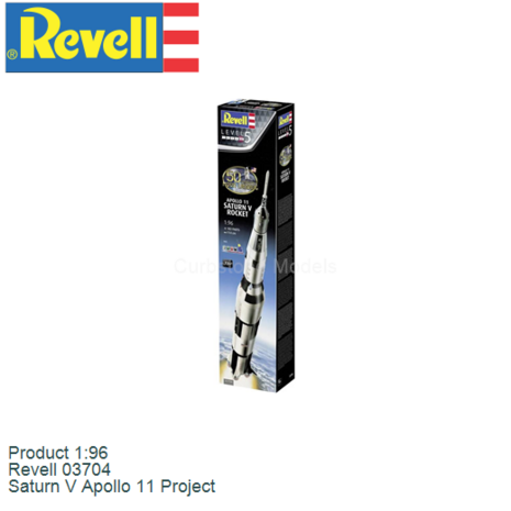 Product 1:96 | Revell 03704 | Saturn V Apollo 11 Project