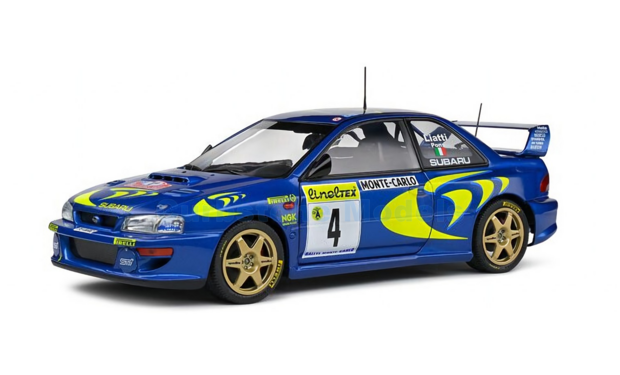 Product 1:18 | Solido 1807405 | Subaru Impreza 22B 1997 #4 - P.Liatti - F.Pons