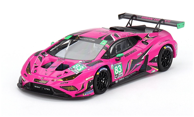 Product 1:43 | TSM TSM430761 | Lamborghini Hurac&aacute;n GT3 EVO | Iron Dames 2023 #83 - S.Bovy - R.Frey - M.Gatting - D.Pin