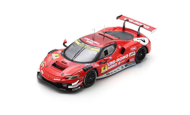 Product 1:43 | Looksmart LSSGT25006 | Ferrari VELOREX 296 GT3 2025 #6 - R.Merhi-Muntan - Y.Katayama