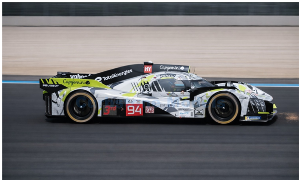 Product 1:18 | Solido SO1812502 | Peugeot TotalEnergies 9x8 2025 #94 - F.Duval - S.Vandoorne - M.Jakobsen