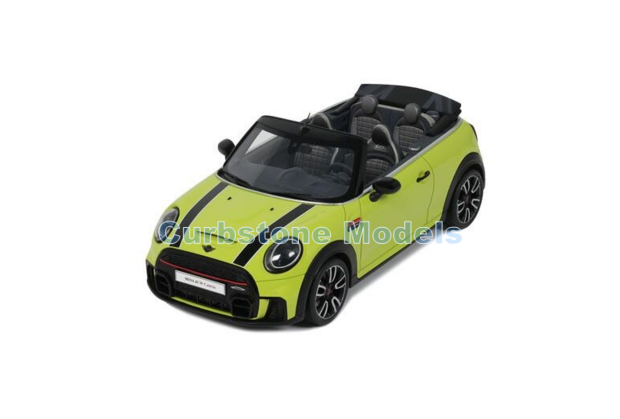 Product 1:18 | Otto Mobile OT1303 | Mini John Cooper Works Cabrio Yellow 2021