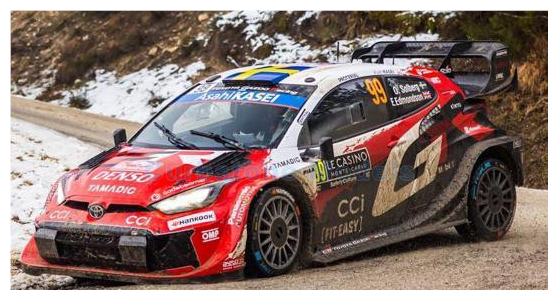 Product 1:43 | Spark S6916 | Toyota Gazoo Racing GR Yaris Rally1 2024 #99 - E.Edmondson - O.Solberg