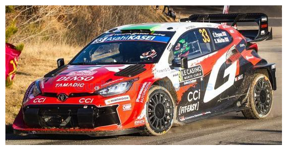 Product 1:43 | Spark S6913 | Toyota Gazoo Racing GR Yaris Rally1 2026 #33 - E.Evans - S.Martin