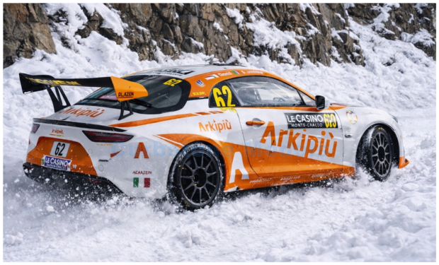 Product 1:43 | Spark S6938 | Alpine A110 Rally RGT | Marc Dessi WRT 2026 #62 - S.Guiliano - M.Dessi