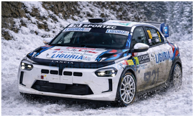 Product 1:43 | Spark S6941 | Lancia Ypsilon HF Rally4 | GianCarlo de Matteis 2026 #70 - G.de Matteis - G.Bico