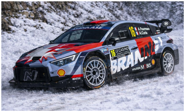 Product 1:43 | Spark S6918 | Hyundai Shell Mobis WRT i20 N Rally1 2026 #16 - A.Fourmaux - A.Coria