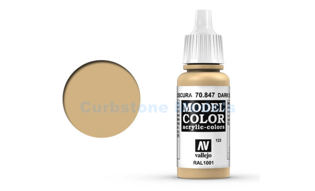 Product  | Vallejo VAL 70847 | Acryllak Model Color Donker Zand #17ml