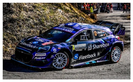 Product 1:18 | IXO-Models 18RMC271.22 | M-Sport Ford WRT Puma Rally1 2024 #13 - L.Louka - G.Munster
