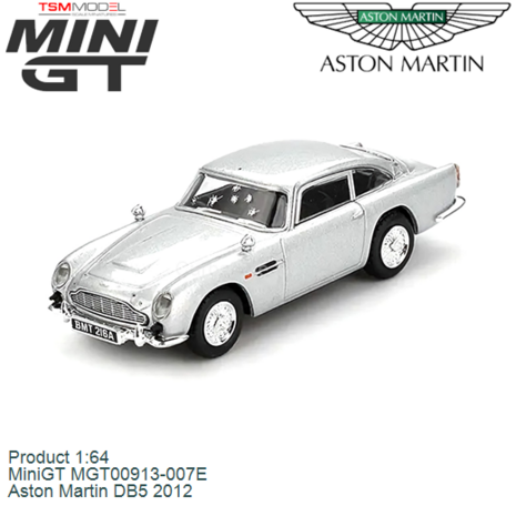 Product 1:64 | MiniGT MGT00913-007E | Aston Martin DB5 2012