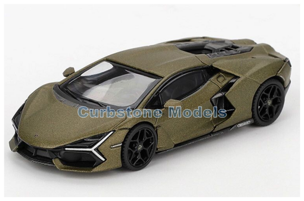 Product 1:64 | MiniGT MGT01136 | Lamborghini Revuelto Matt Green - Verde Gea Matte 2023