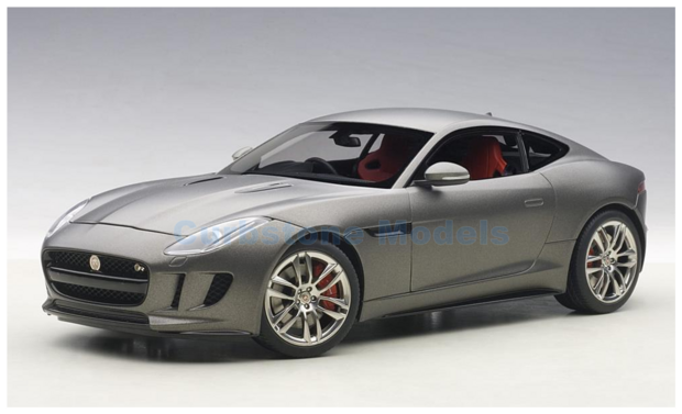 Product 1:18 | Autoart 73654 | Jaguar F-Type R Matt Gray 2015