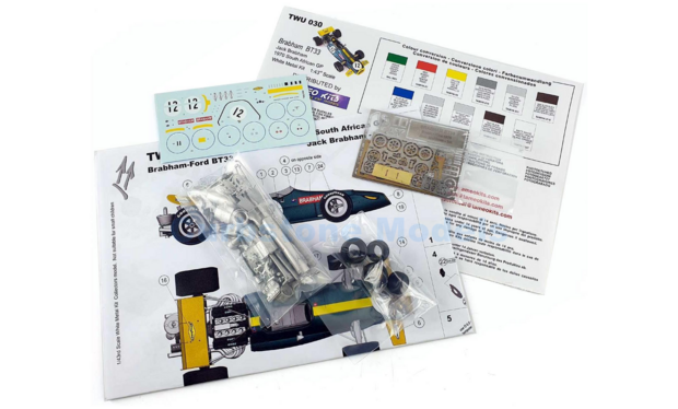 Product 1:43 | Tameo TWU030 | Brabham BT33 Ford 1970 #12 - J.Brabham