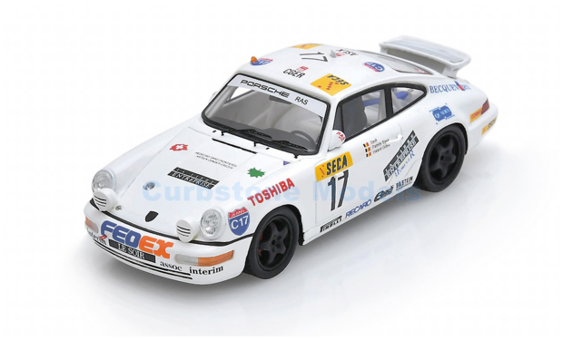 Product 1:43 | Spark SB561 | Porsche Belgium 911 Carrera 2 (964) 1991 #17 - P.Slaus - P.Bervoets - H.Grohs