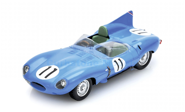 Product 1:43 | Spark S2936 | Jaguar D-Type S3.0 | H. Peignaux Racing Team 1958 #11 - A.Guelfi - J.Brussin