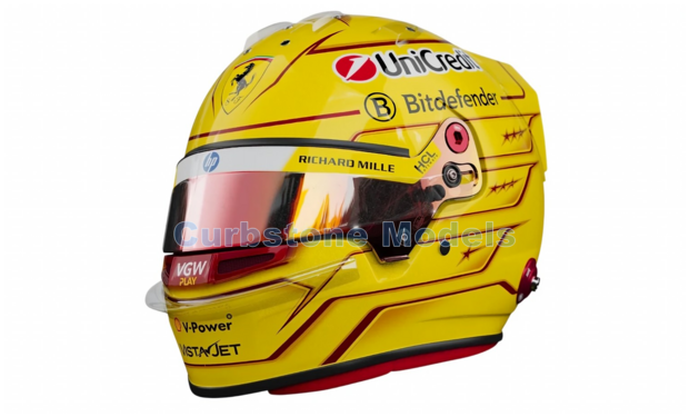 Product 1:5 | Looksmart LSHEL008 | Bell Helmet | Scuderia Ferrari 2025 #44 - L.Hamilton