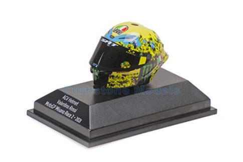 Product 1:8 | Minichamps 399210086 | AGV Helmet 2021 #46 - V.Rossi