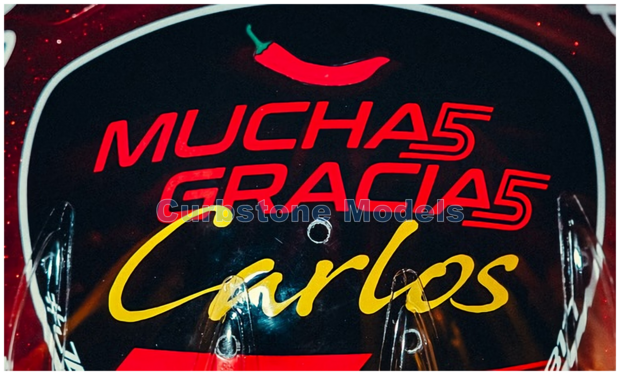 Product 1:5 | Looksmart LSHEL017 | Bell Helmet | Scuderia Ferrari 2024 #16 - C.Leclerc