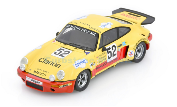 Product 1:43 | Spark S9802 | Porsche Carrera RSR 3.0 | &Eacute;curie du Nord 1975 #52 - W.Vollery - E.Chapuis - R.Dorchy