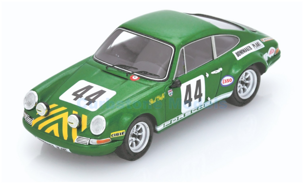 Product 1:43 | Spark S9770 | Porsche 911 ST 2.3 GT+2.0 | Paul Watson Race Organisation 1971 #44 - P.Vestey - R.Bond