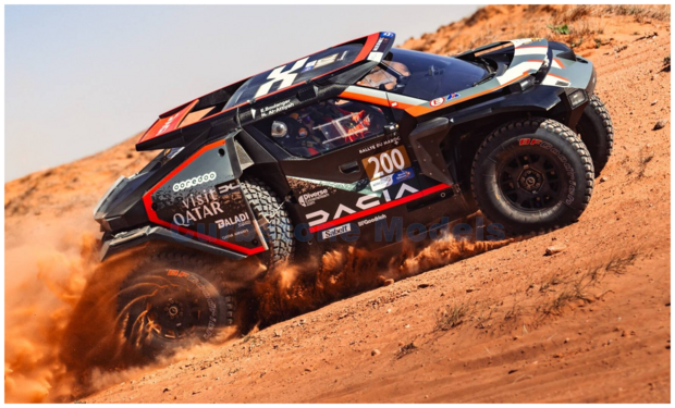 Product 1:43 | Spark S6040 | The Dacia Sandriders Sandrider 2025 #200 - E.Boulanger  - N.Al Attiyah
