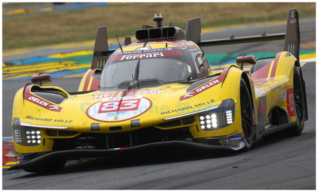 Product 1:12 | Looksmart LS1214LM | Ferrari 499P | AF Corse 2025 #83 - H.Ye - P.Hanson - R.Kubica