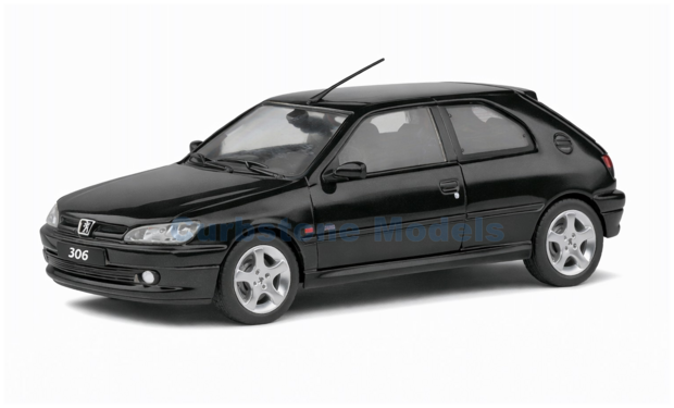 Product 1:43 | Solido S4311405 | Peugeot 306 S16 Black Onyx 1994