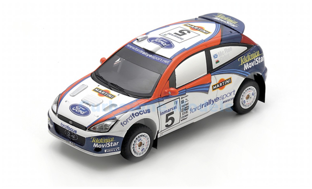 Product 1:43 | Spark S6209 | Ford Focus WRC-02 2002 #5 - C.McRae - N.Grist