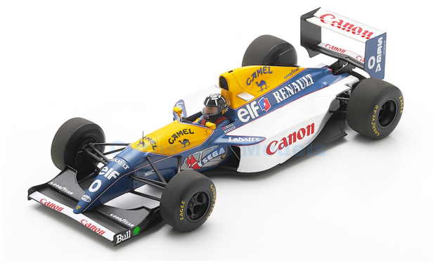 Product 1:18 | Spark 18S734 | Williams Grand Prix Engineering FW15C 1993 #0 - D.Hill