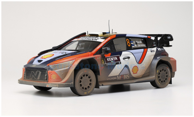 Product 1:18 | IXO-Models 18RMC247A.22 | Hyundai Mobis Shell WRT i20 N Rally1 2025 #8 - O.T&auml;nak - M.J&auml;rveoja