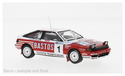 Product 1:43 | IXO-Models RAC449B.22 | Toyota Team Europe Celica GT-Four (ST165) 1989 #1 - D.Colebunders - P.Snijers