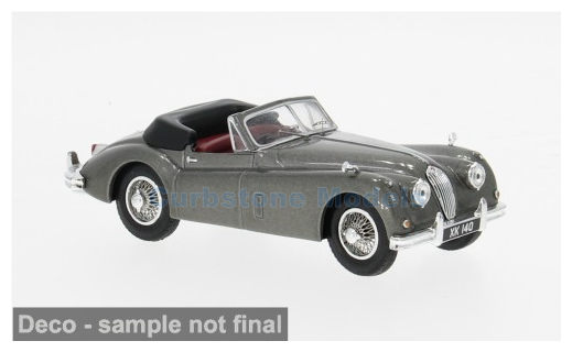Product 1:43 | IXO-Models CLC614N.22 | Jaguar XK 140 Cabriolet Dark Grey 1956
