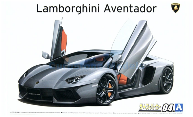 Product 1:24 | Aoshima AO05864 | Lamborghini Aventador LP700-4 2011