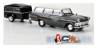 Product 1:87 | Brekina 20170 | Opel Rekord PII Caravan Zwart